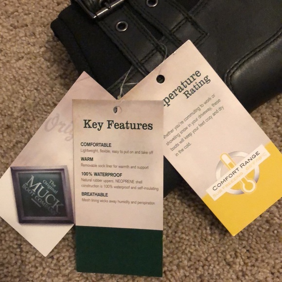 Muck Boots Liberty Ankle Waterproof Leather Boots - Picture 11 of 12